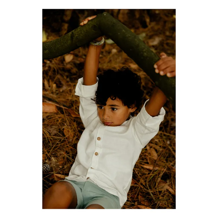 Lililotte Exclusivité Lililotte x Smallable - Chemise Maxime | Blanc cassé
