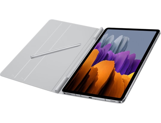 SAMSUNG - Housse tablette tactile Book Cover gris clair pour Tab S7