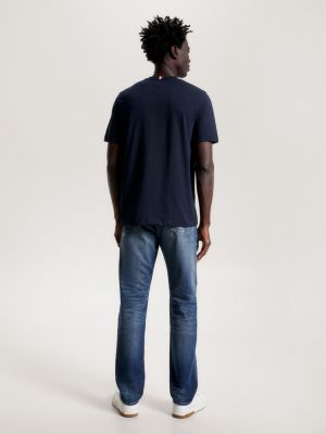 Camiseta de gola redonda com o logotipo de Nova York