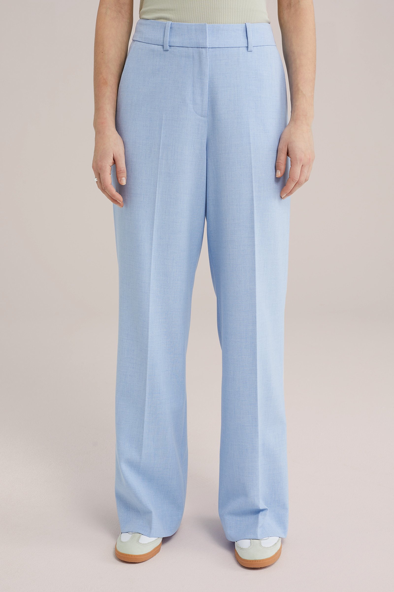 pantalon WE Fashion Lichtblauw