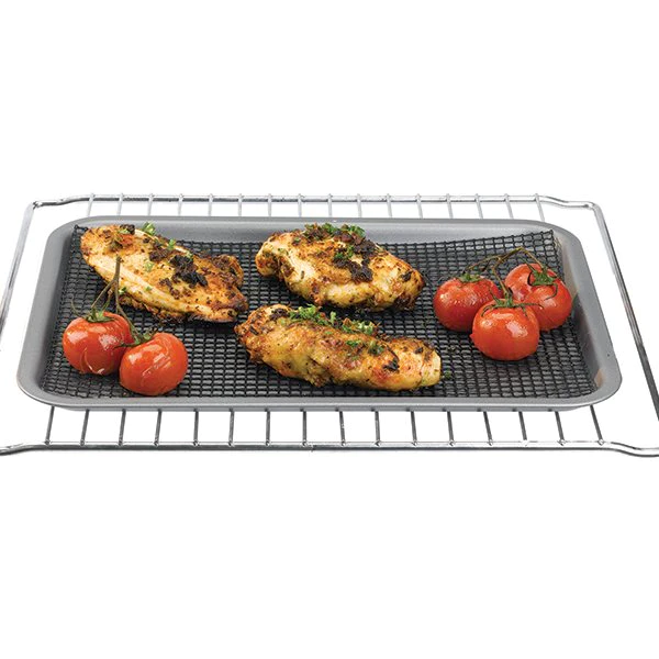 Set de 2 grilles de cuisson anti-adhérentes Mathon