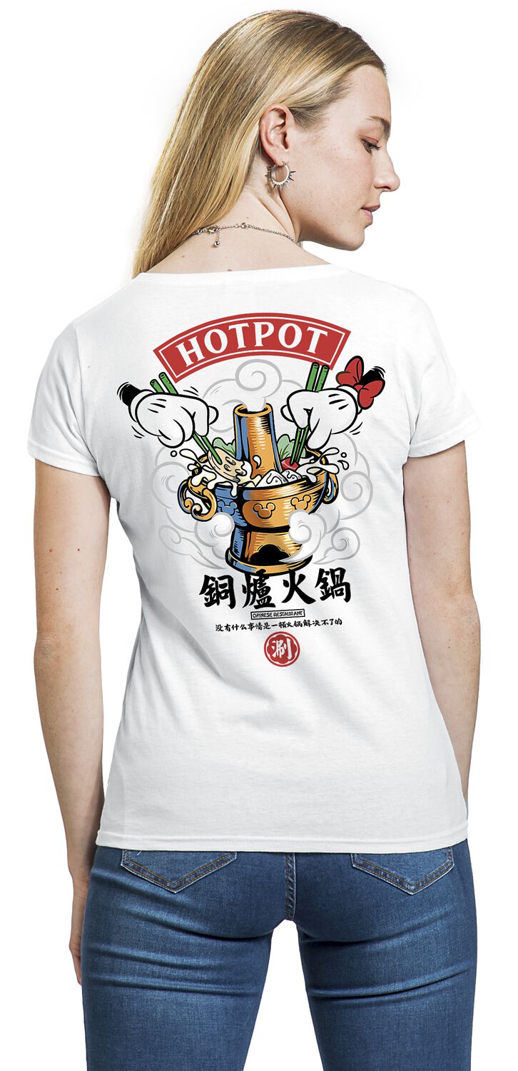 Chinese Hotpot | Mickey & Minnie Mouse T-Shirt Manches courtes