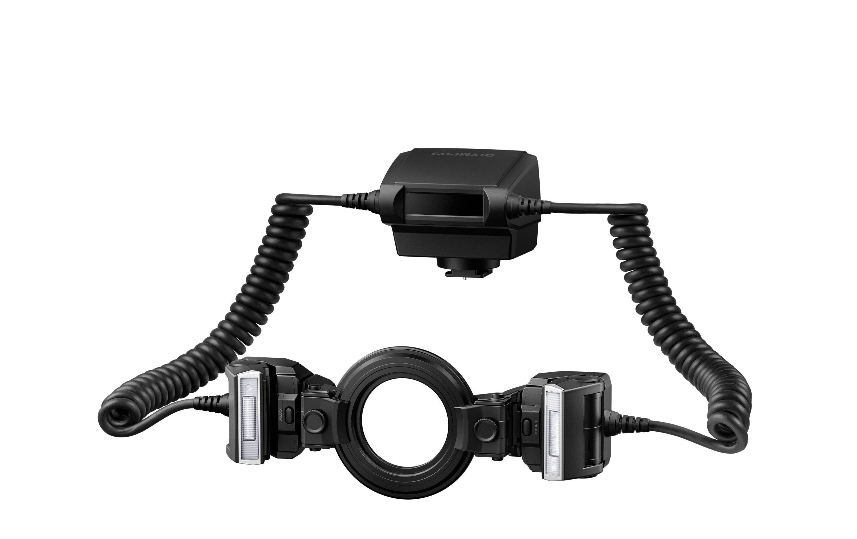 Blitzgerät STF-8 Makroblitz<br>Witterungsbeständiger Makroblitz für Olympus Kameras