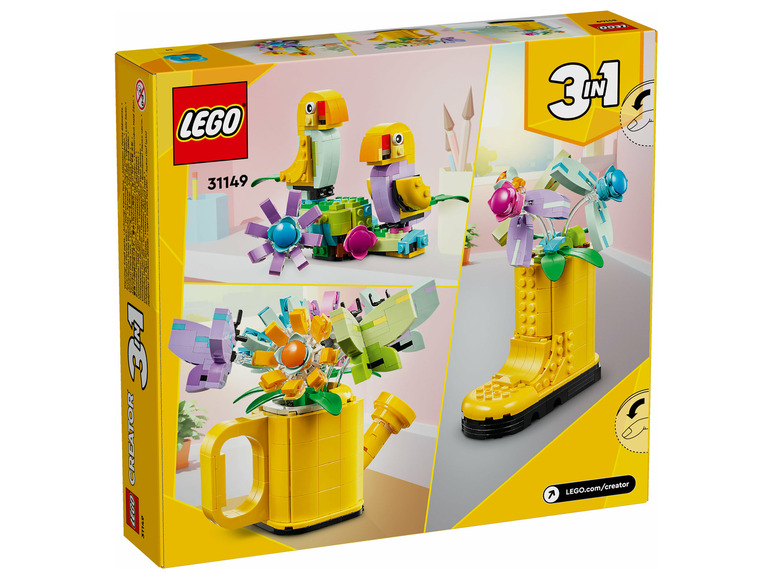 Bloemen in gieter 31149