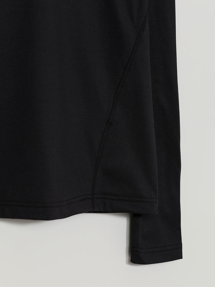 Camiseta térmica de manga comprida - Preta