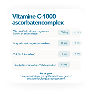 Bonusan Vitamine C-1000 Ascorbatencomplex Tabletten 90TB