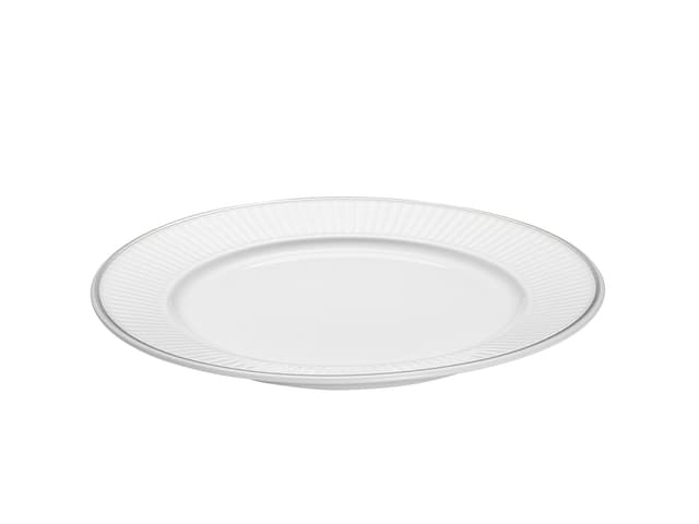 Pillivuyt Tallerken flad White/Platinum