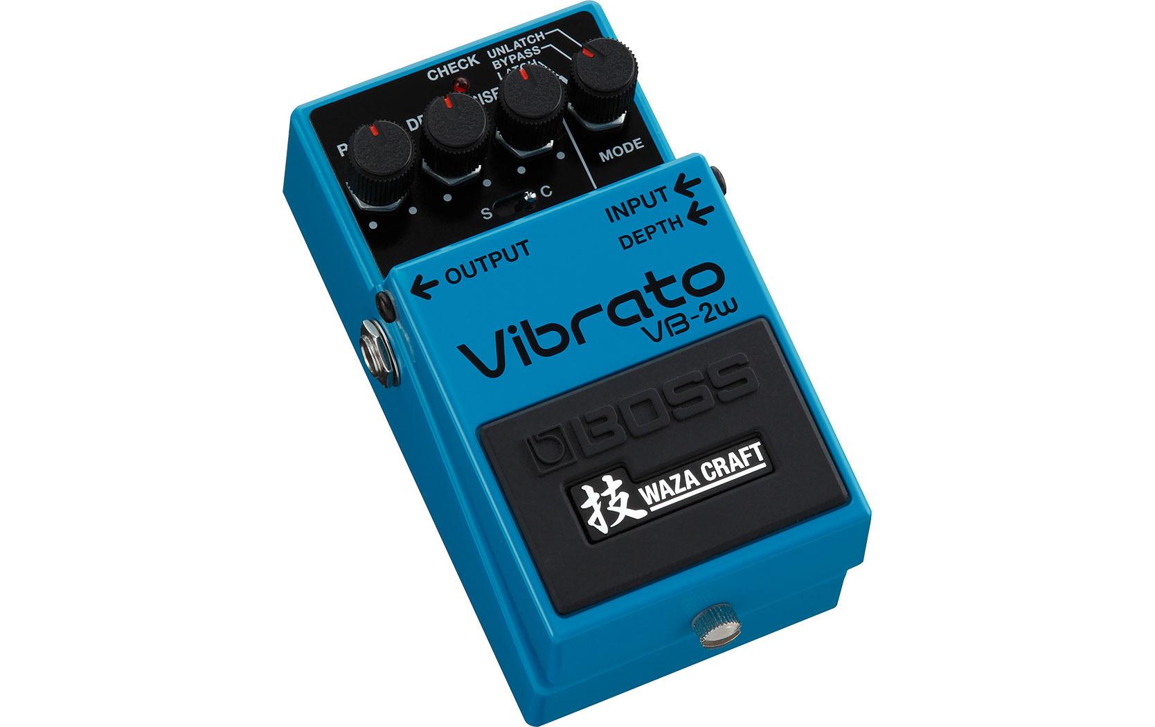 Pedal VB-2W<br>Neuauflage des originalen Vibrato-Pedals, erweitert auf Basis der «Waza»-Handwerkskunst