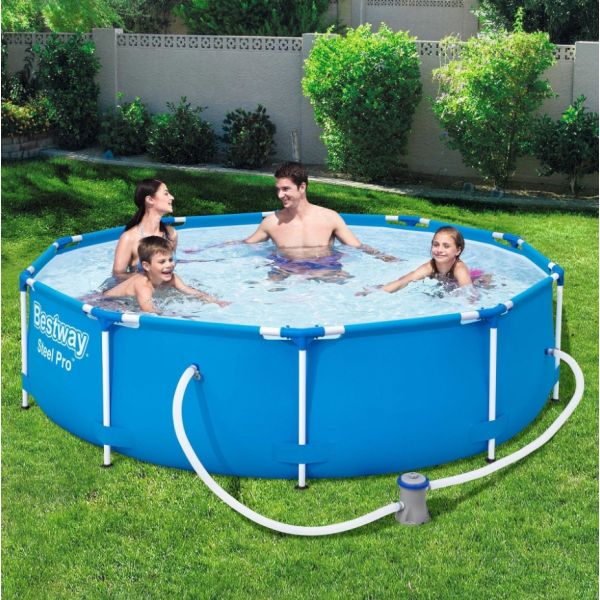 Bestway Piscina Steel Pro 305x76cm c/Bomba