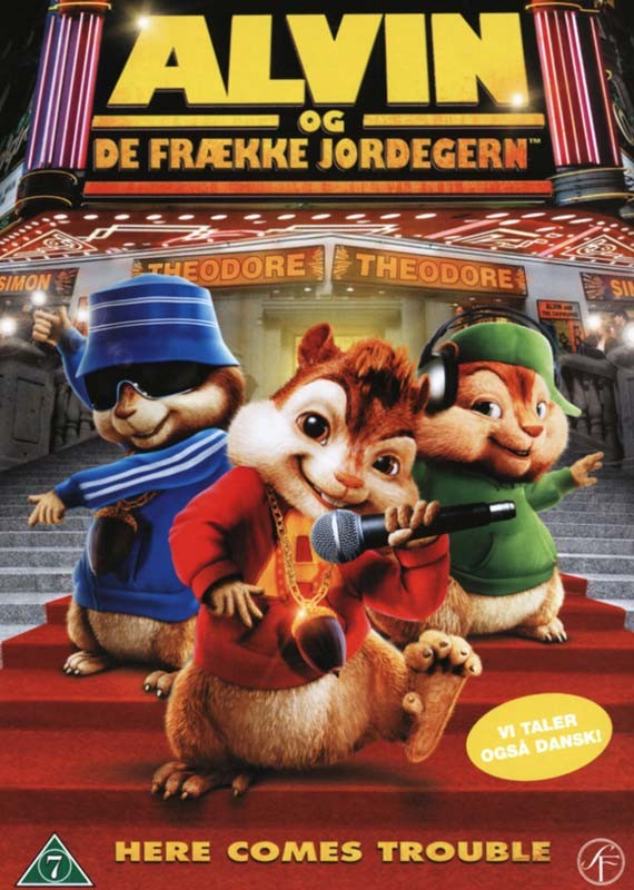 Alvin og de frække jordegern - DVD