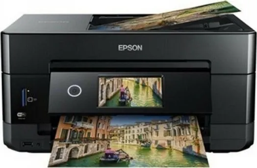 Epson Expression Premium XP-7100 Small-in-One - Multifunktionsprinter - farve - blækprinter - Legal (216 x 356 mm) (original) - A4/Legal (medie) - op til 11 spm (kopiering) - op til 15.8 spm (udskriver) - 120 ark - USB 2.0, Gigabit LAN, Wi-Fi(n) - so