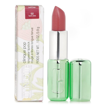 Clinique Pop Longwear Lipstick Shine # 02 Bare Pop