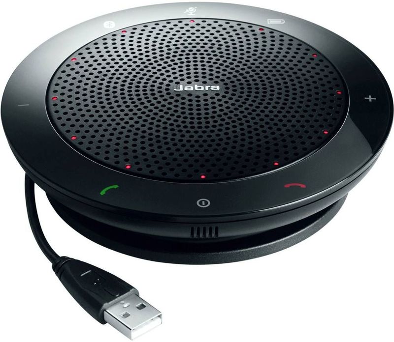 Jabra SPEAK 510 - Handsfree-systeem - Zwart - Bluetooth - USB