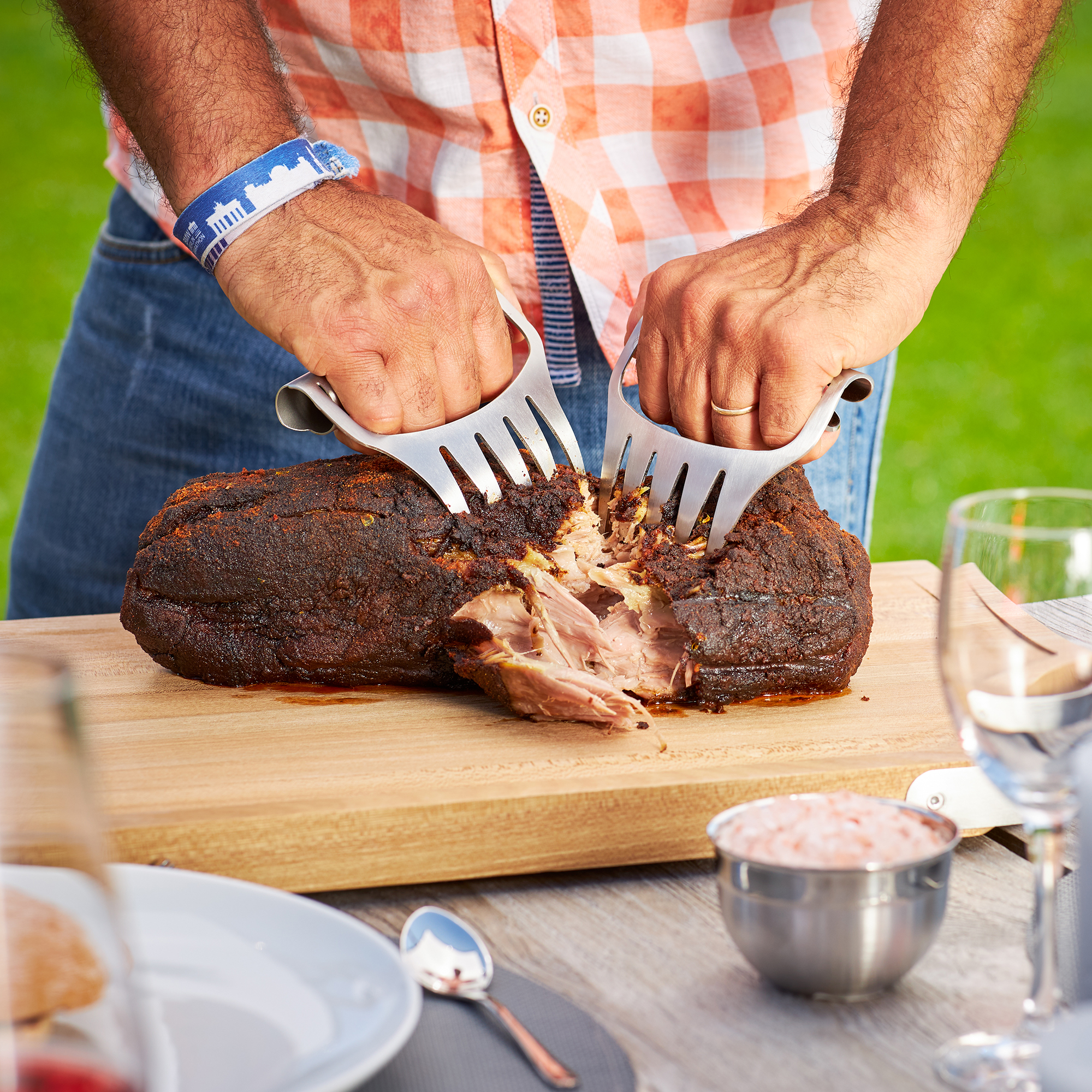 Pulled-Pork-Gabeln Edelstahl
