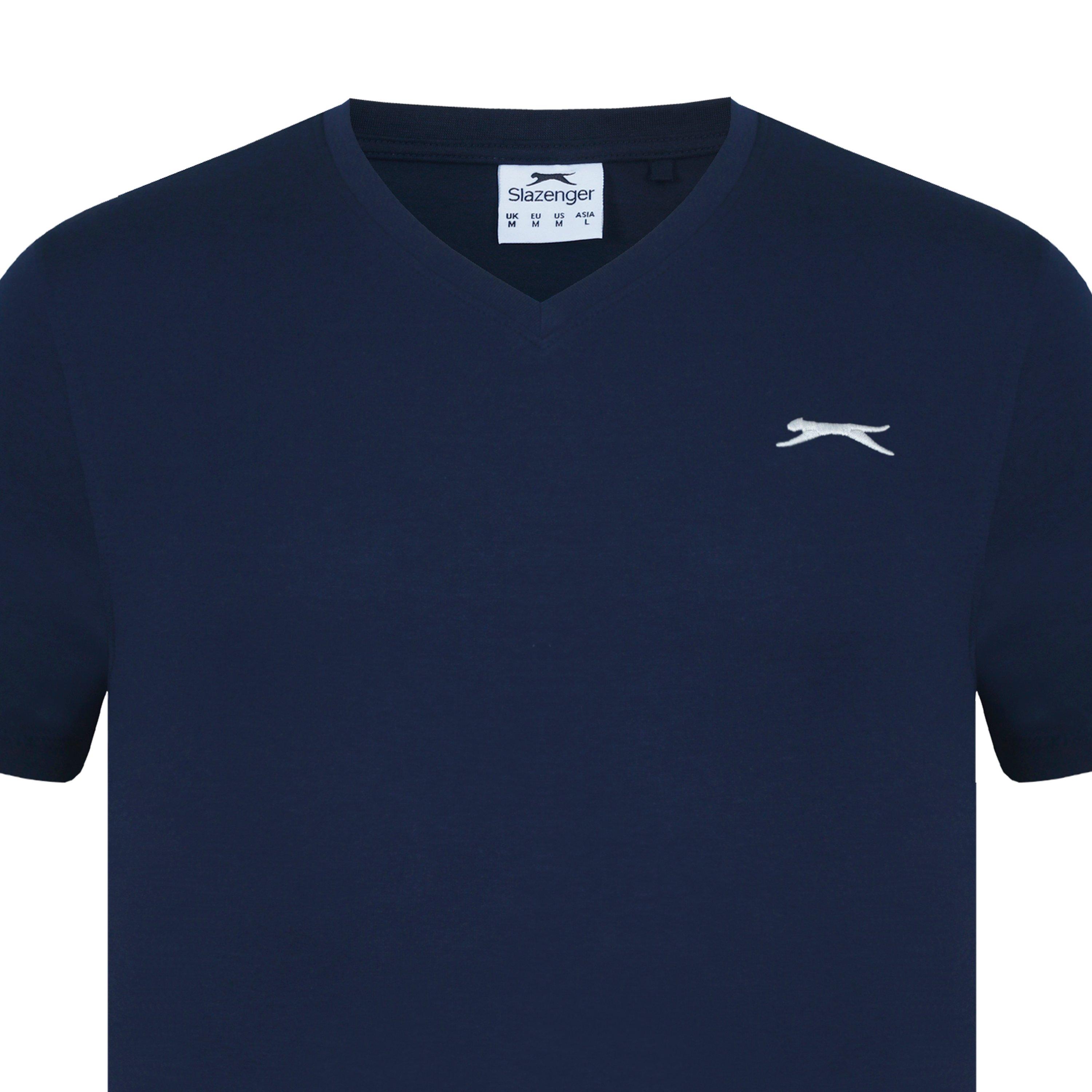 Slazenger V Neck T Shirt Mens