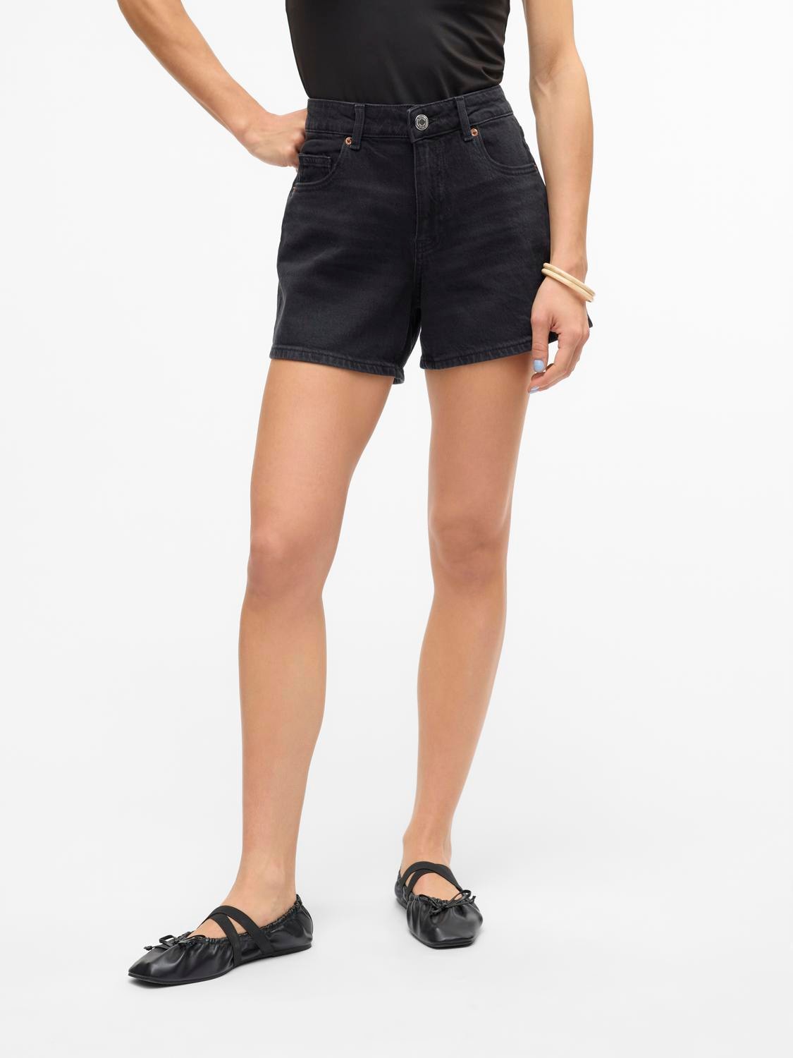Vero Moda Jeansshorts »VMTESS MR SHORT DNM SHORTS MIX GA NOOS«, bequeme Form mit Stretchanteil