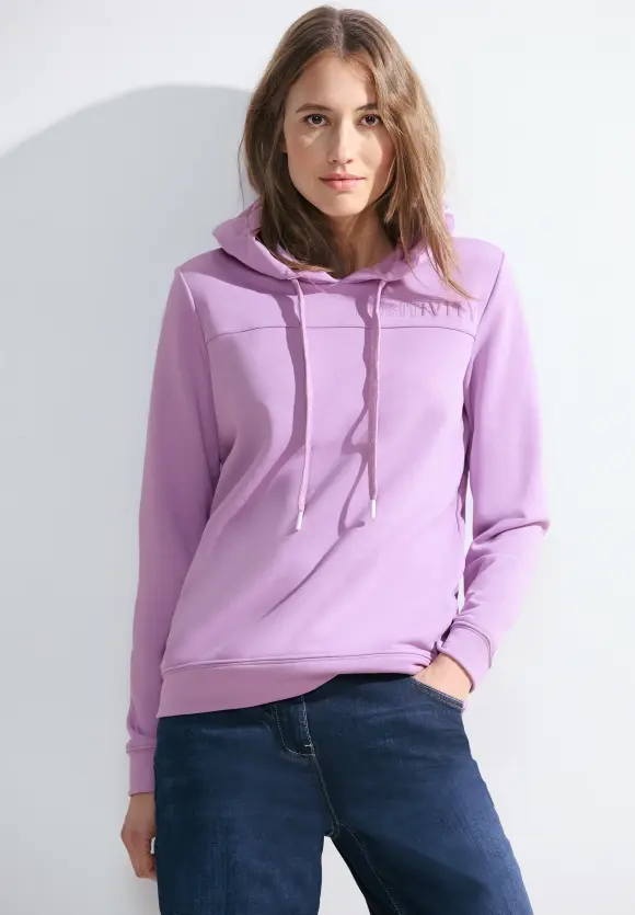Hoodie Sweatshirt - sporty lilac
