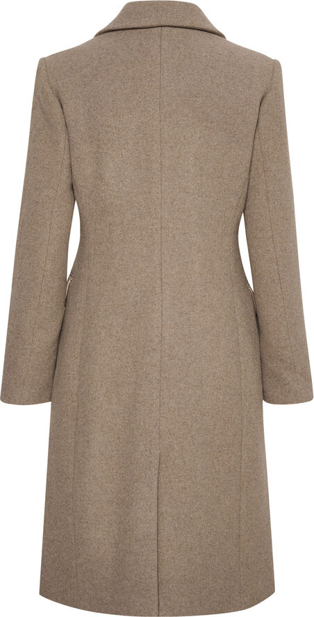 InWear ThoraIW Lapel Coat Sandy grey melange