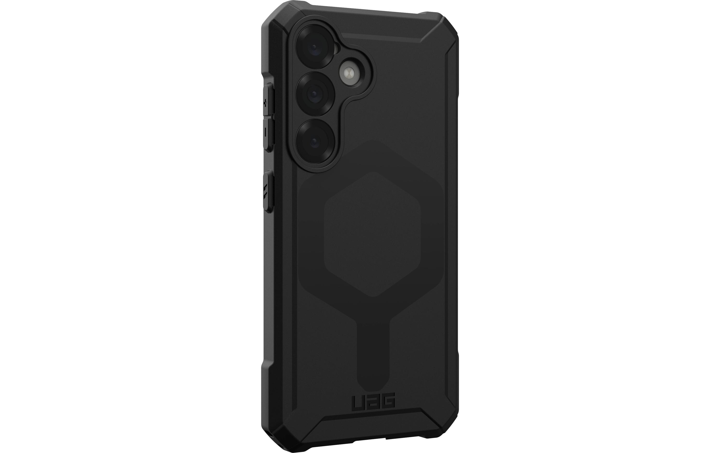 Back Cover Essential Armor Galaxy S25 BlackSchutzhülle für das Samsung Galaxy S25