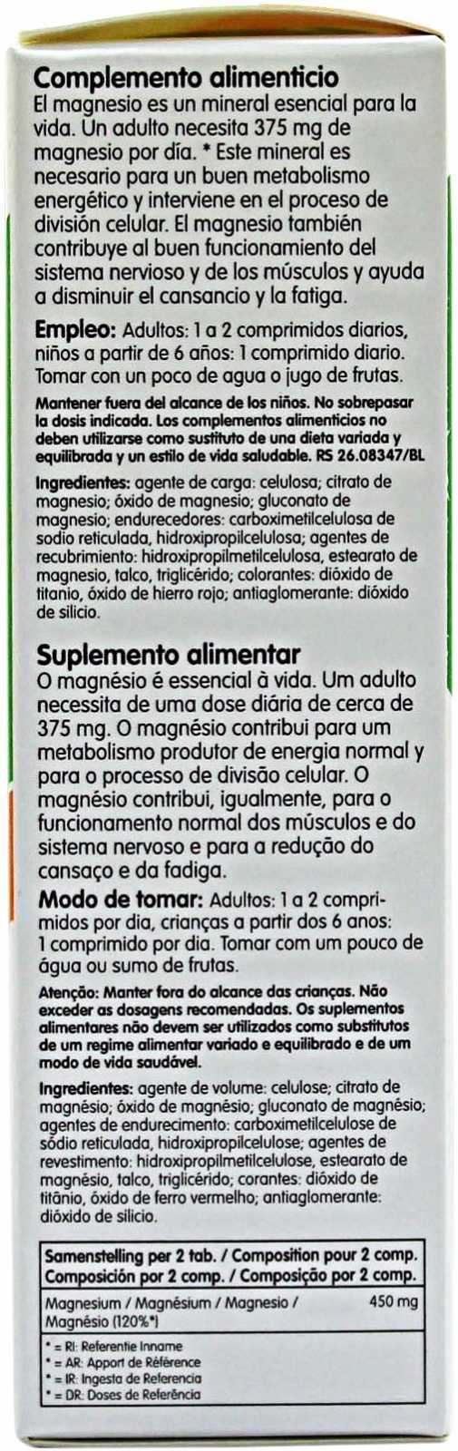 Biover Magnésio Forte 20 barras