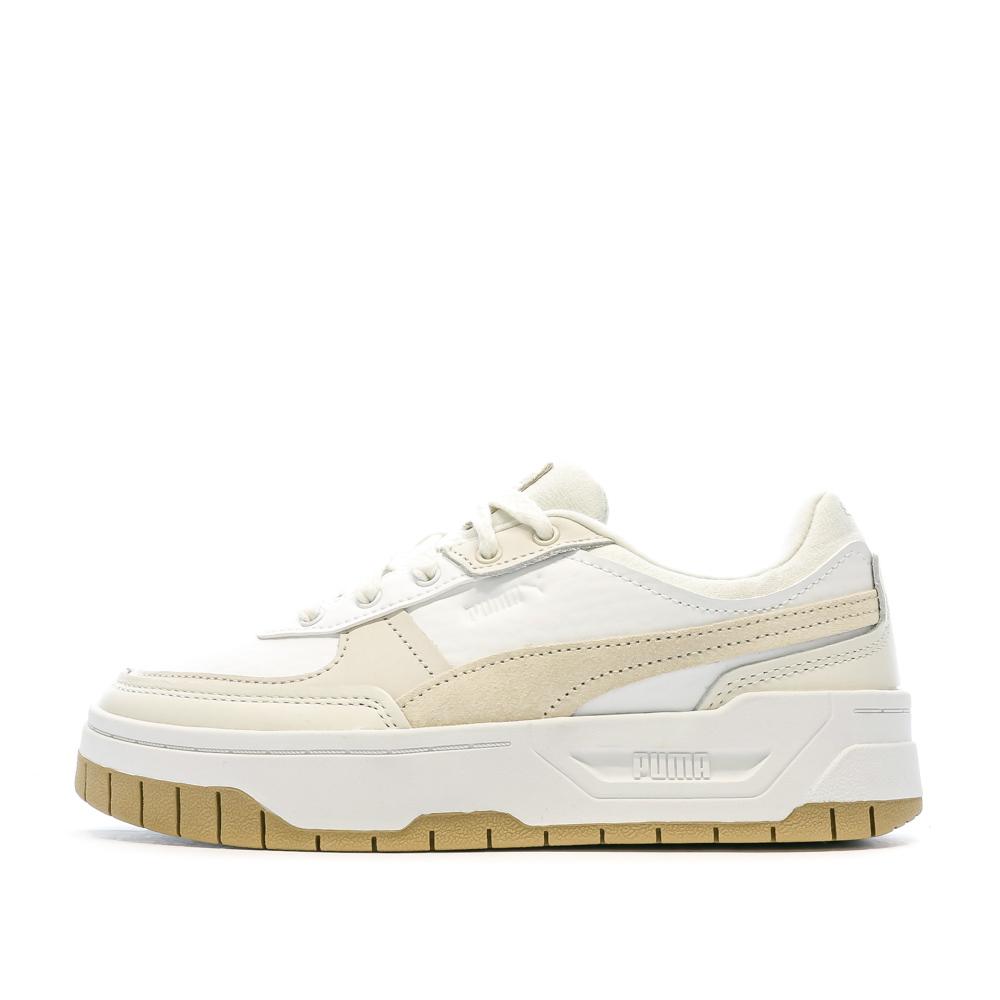 Puma Baskets Blanches/Ecru Femme Puma Cali Dream