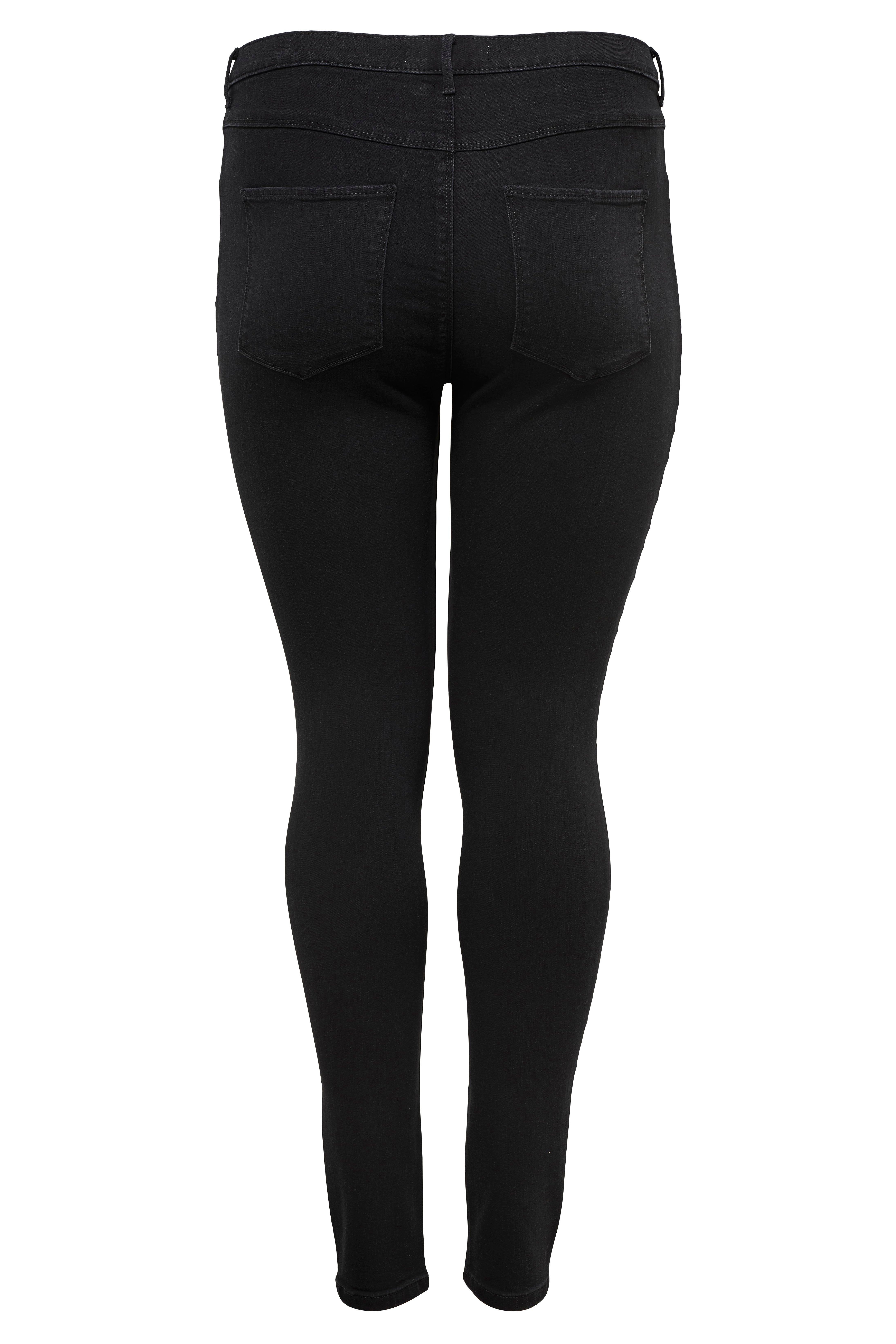 CARSTORM Hohe Taille Skinny Fit Jeans Black