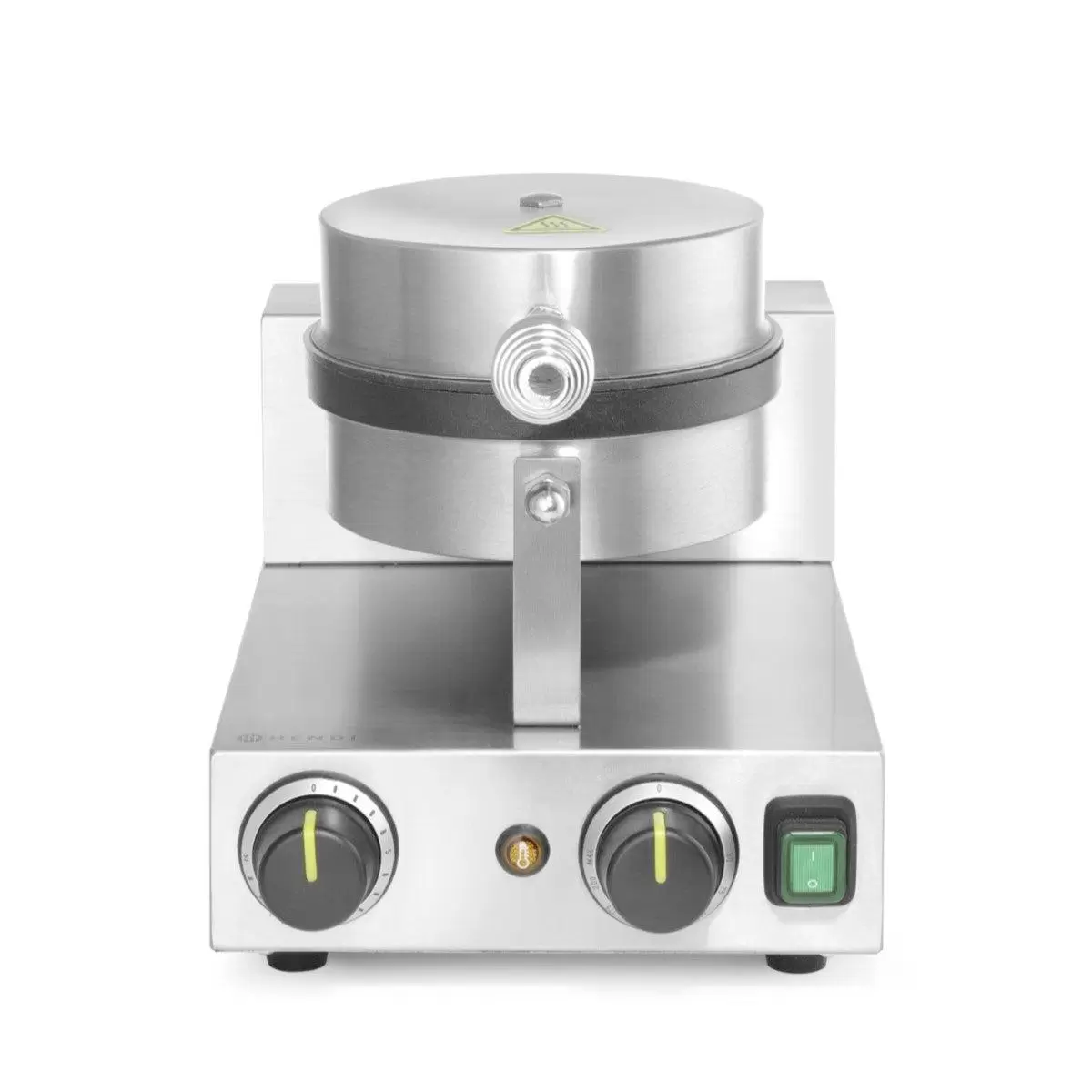 Waffeleisen HENDI Waffeleisen rund Silber