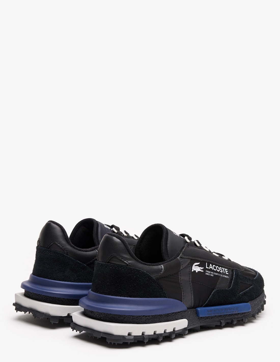 lacoste Sneakers Homme Elite Active Sma Noir/Bleu