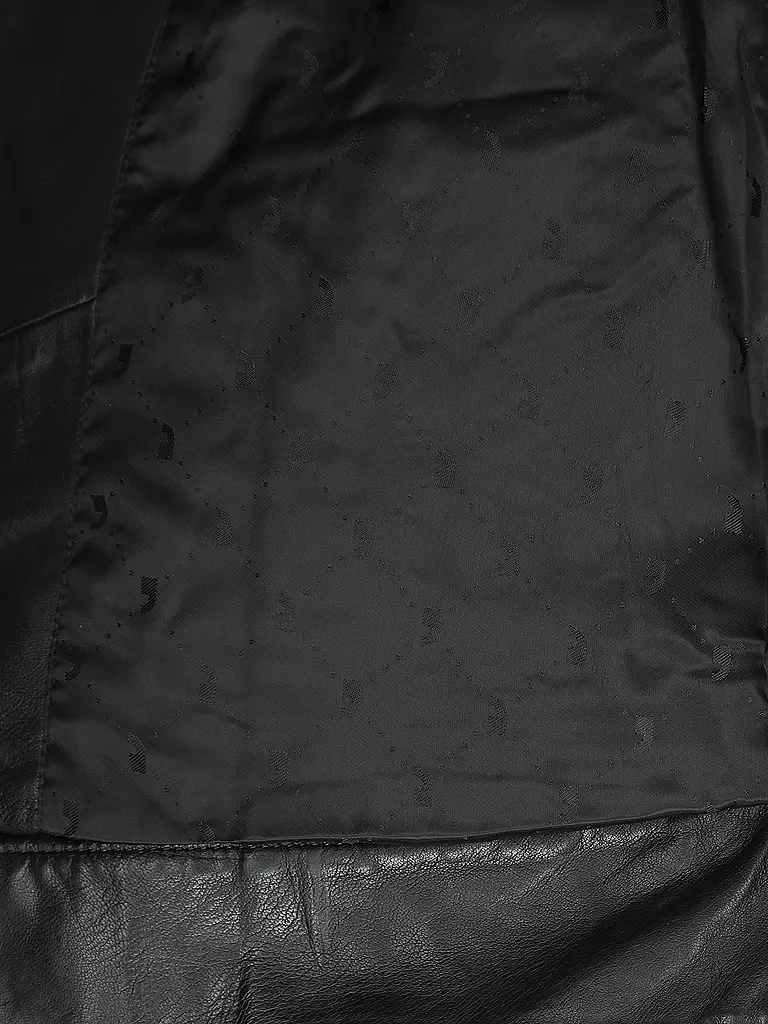 COMMA Lederjacke schwarz