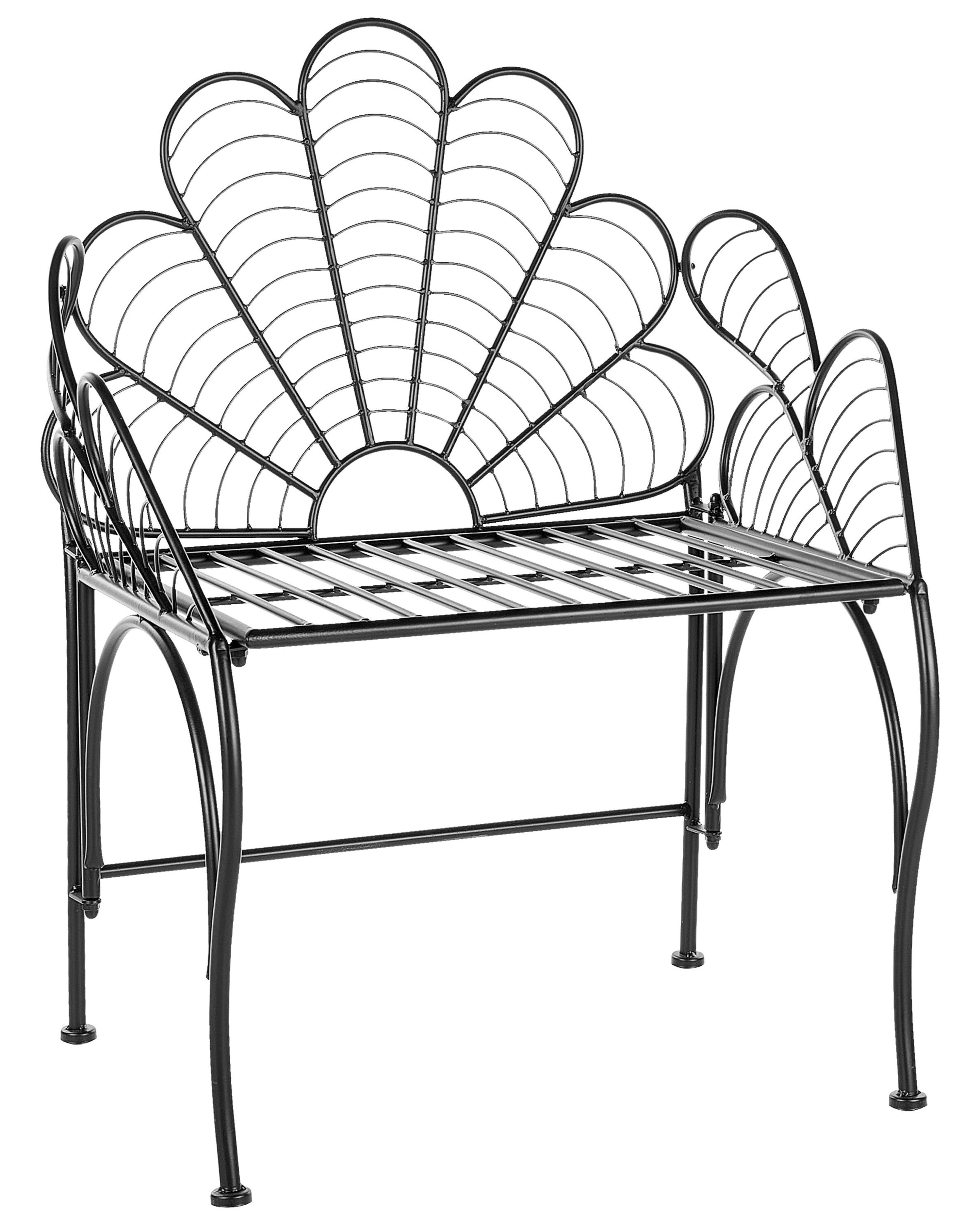 Tuinstoel LIGURIA Metaal Zwart