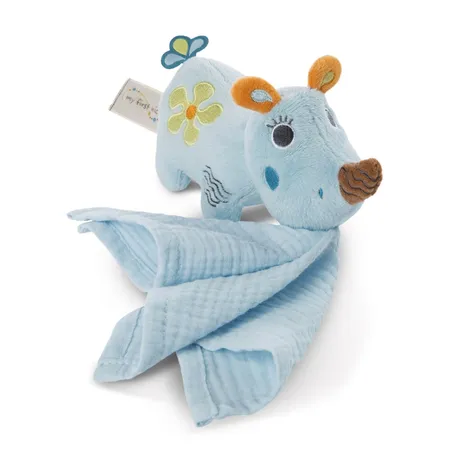 NICI Schmusetier Nashorn Manuffi mit Mulltuch