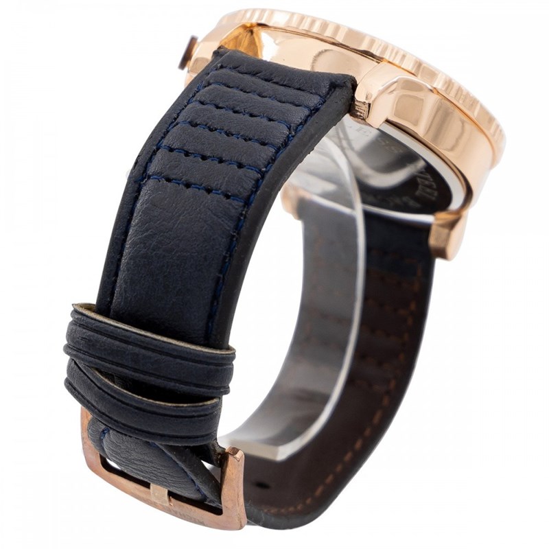 Montre Homme M. JOHN bracelet Cuir Noir
