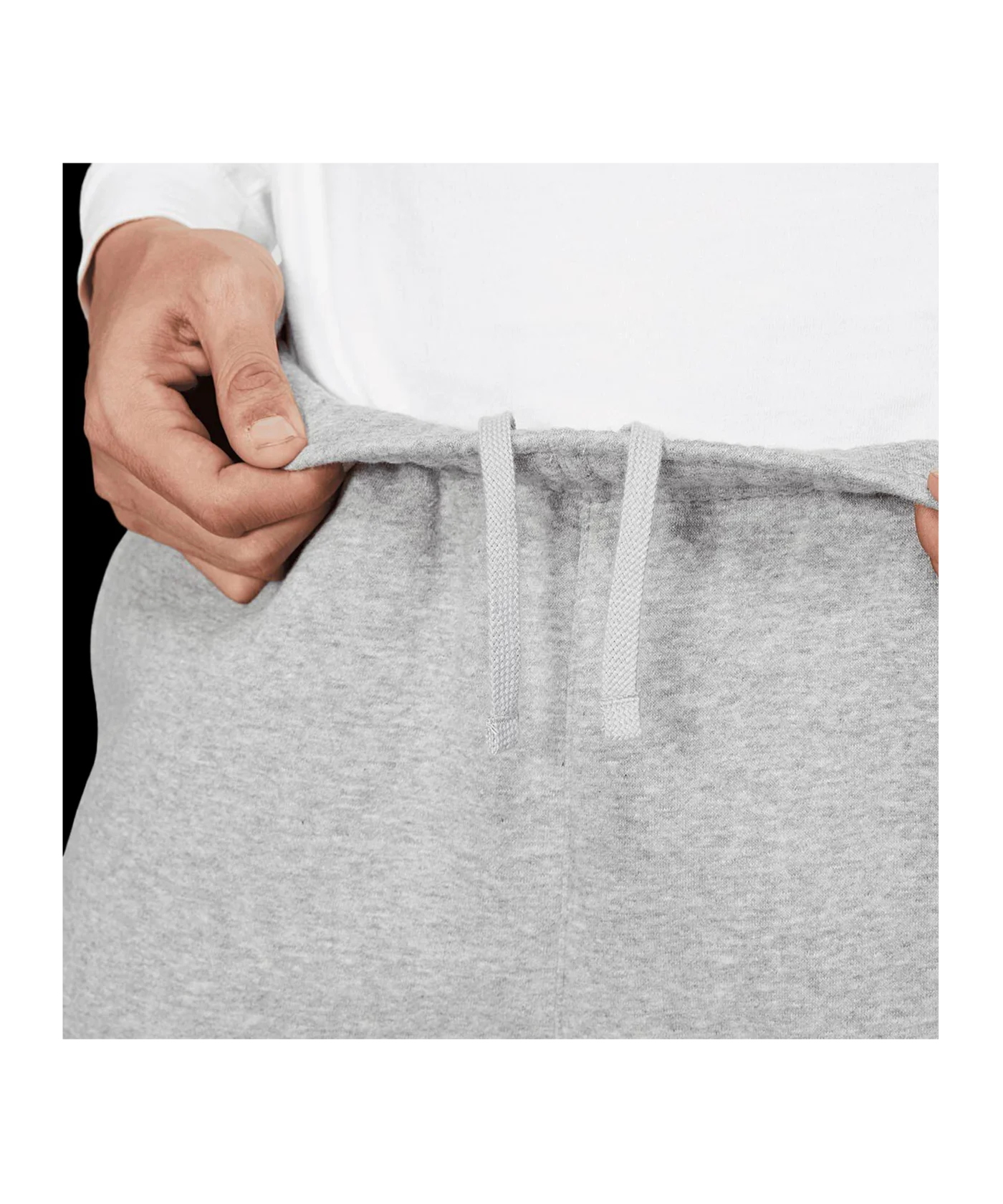 Nike Club Jogginghose Tall Grau Silber Weiss F063