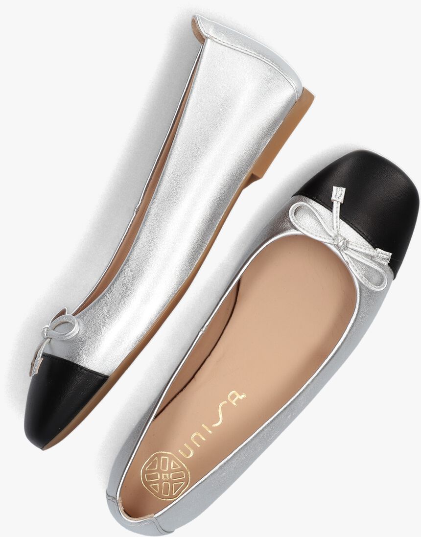 UNISA zilveren unisa ballerina's belle