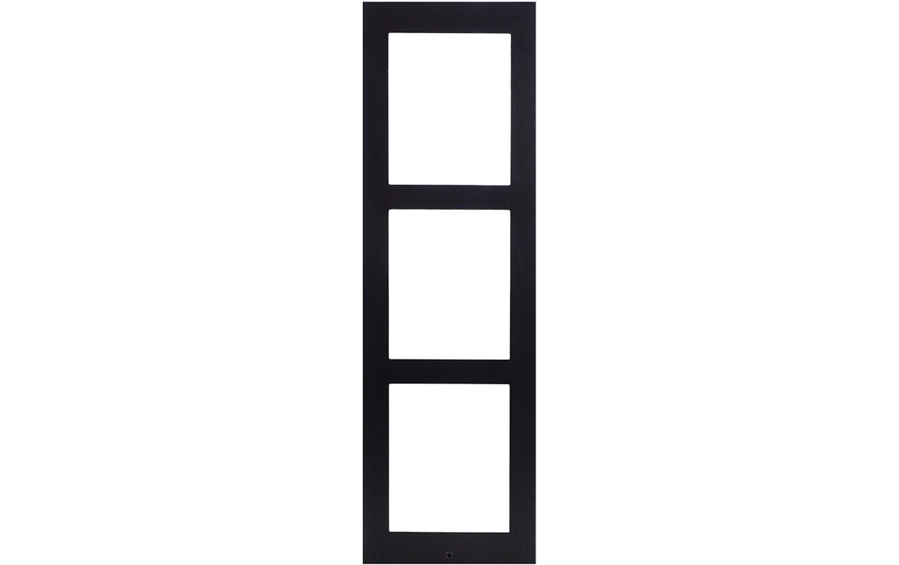 Montagerahmen IP Verso / LTE Verso 3 Module, schwarz2N Montagerahmen für 3 Module Silber