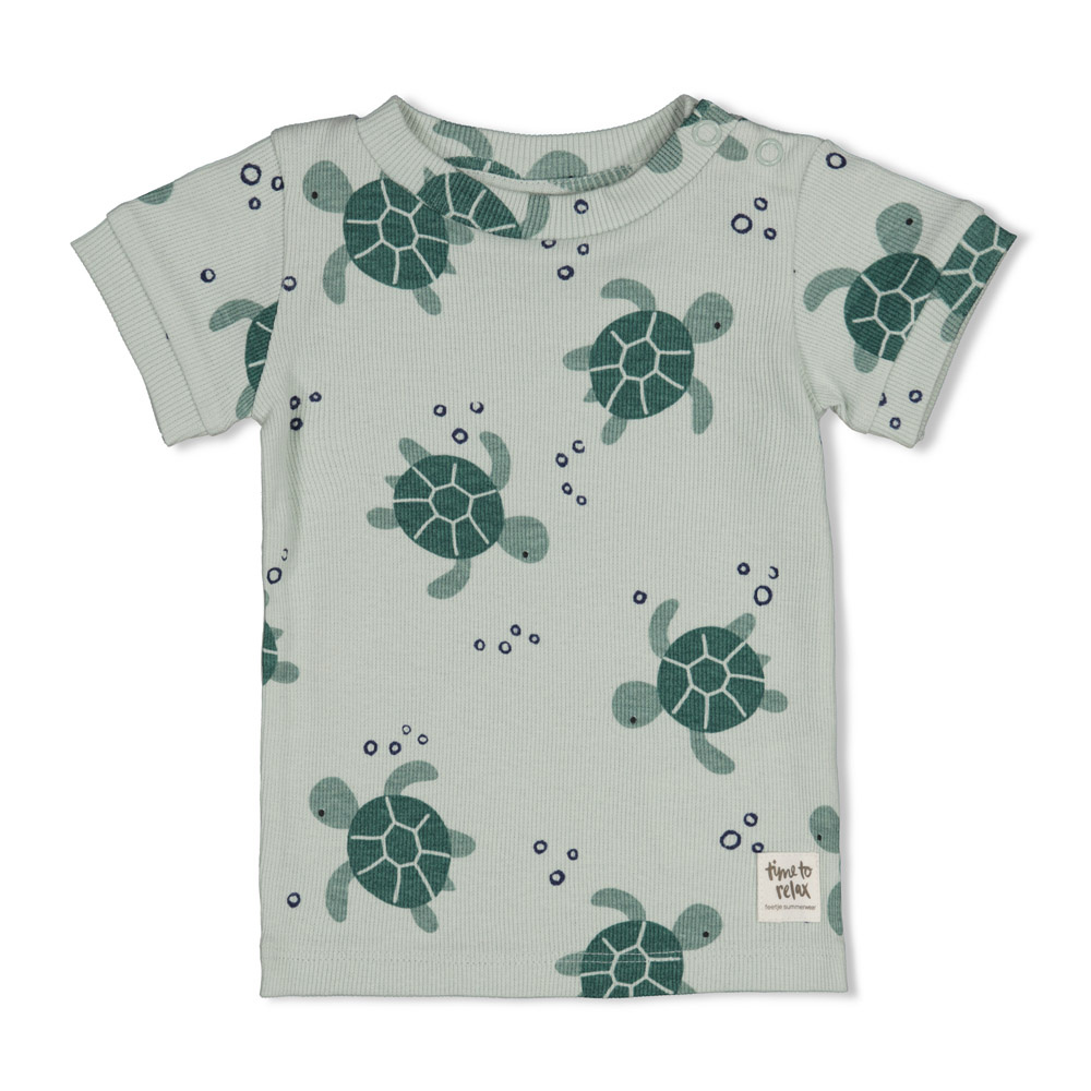 Feetje Feetje shortama Timmy Turtle - Premium Summerwear, mint