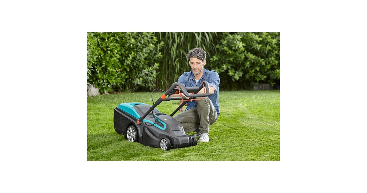 GARDENAElektrische grasmaaier PowerMax 1800/42  (Zwart/turquoise, 5042-20)