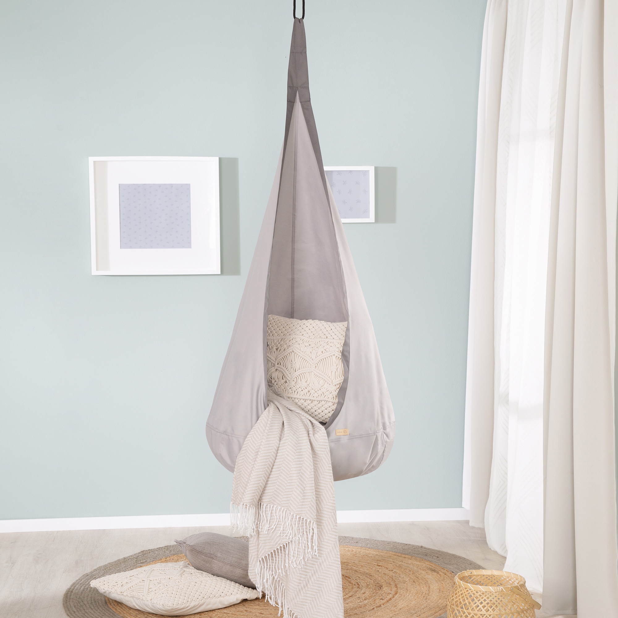 roba® Hängehöhle »Hängesack« mit aufblasbarem Kissen