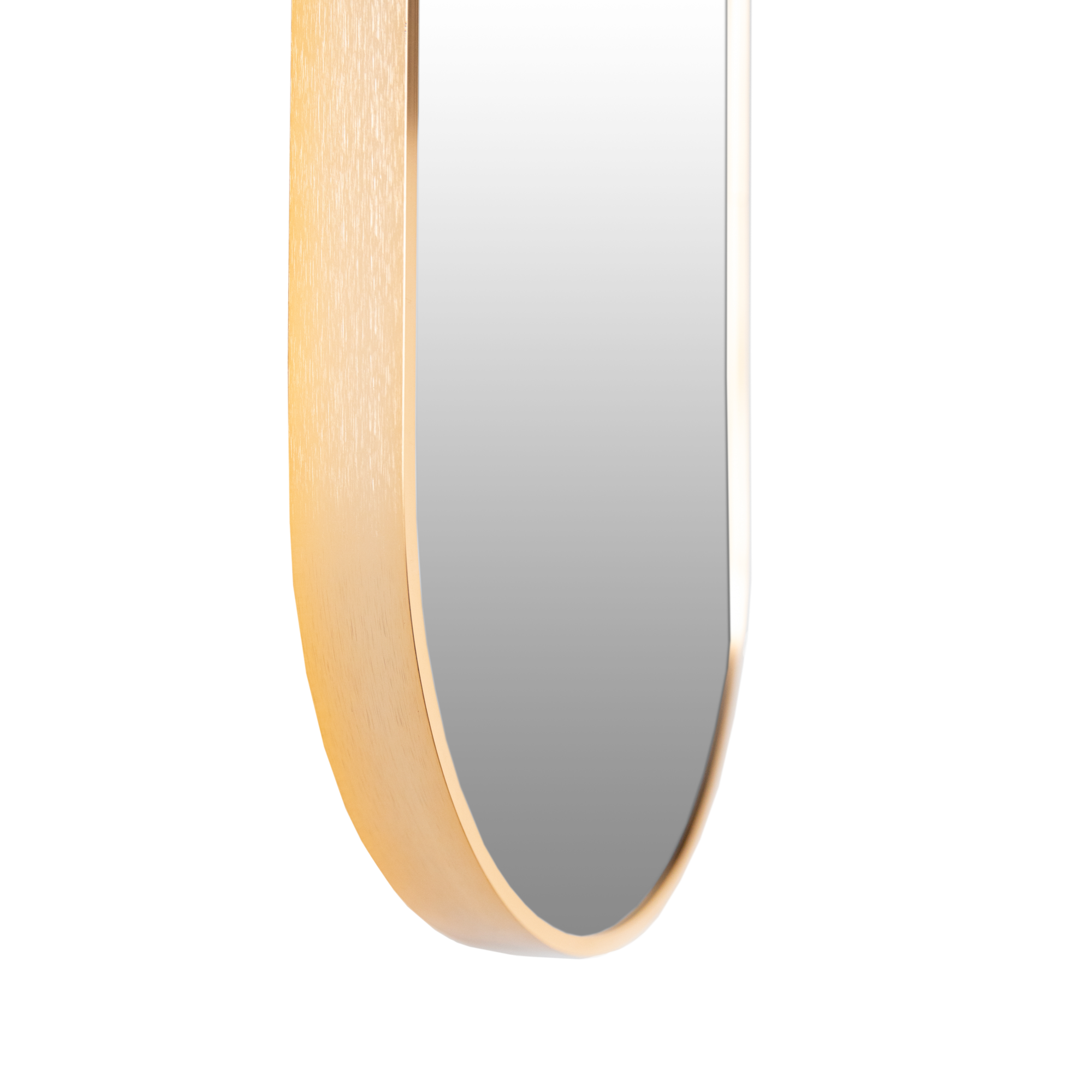 Spiegel ovaal 30x60 - goud