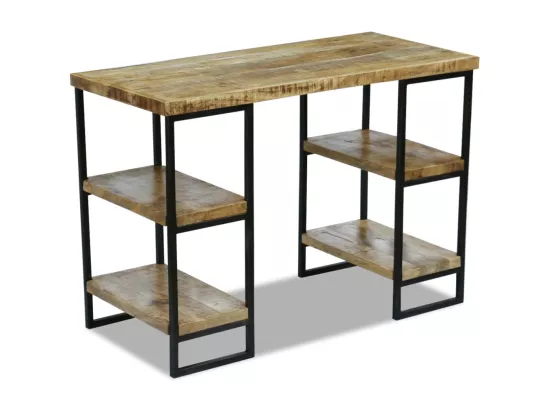Bureau en bois de manguier 110 x 50 x 76 cm