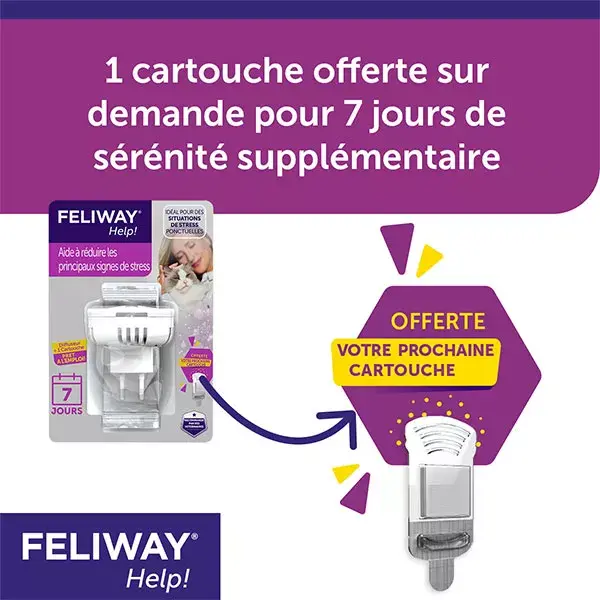 Feliway Help! Kit Completo - Antiestresse para uso ocasional (7 dias)