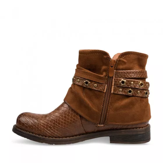 Bottines COGNAC MERRY SCOTT