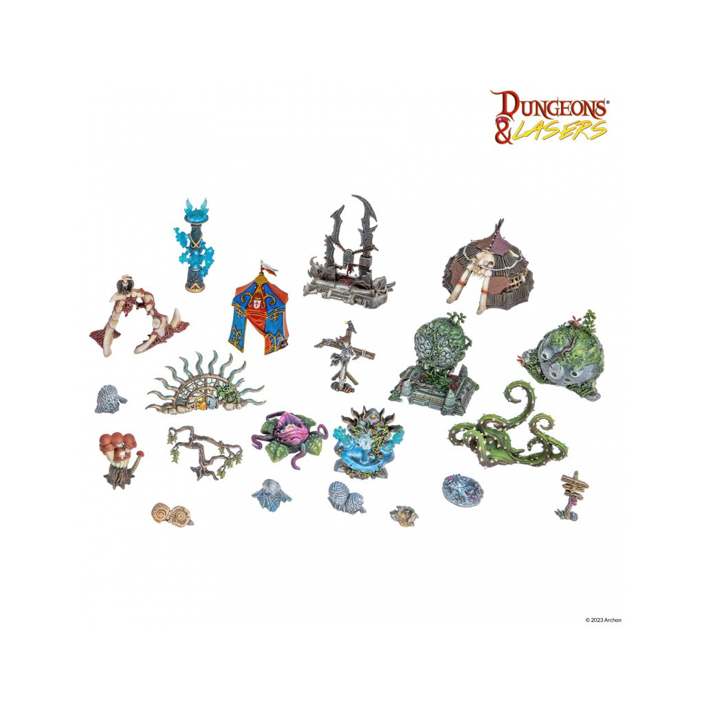 Dungeons & Lasers - Décors - Ancient Ruins