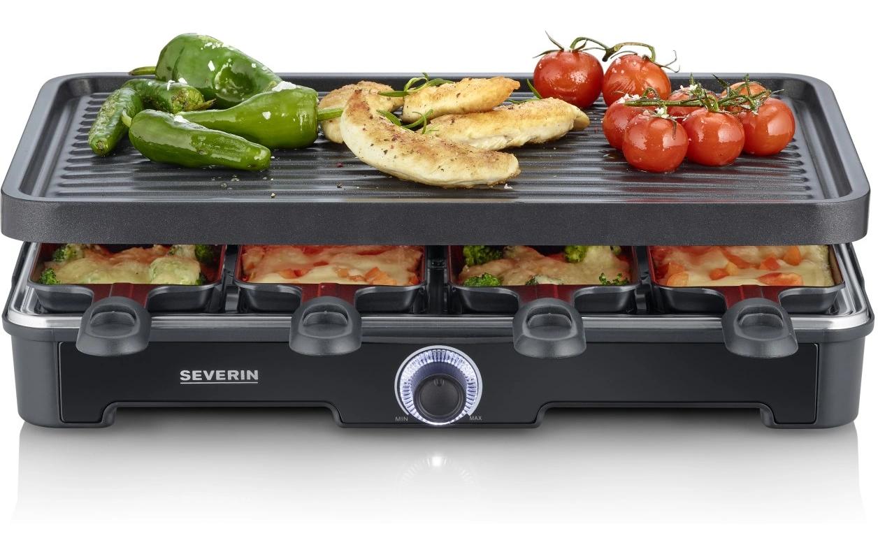 Racletteofen RG 9670 8 PersonenRaclettegrill mit 1400 W Leistung