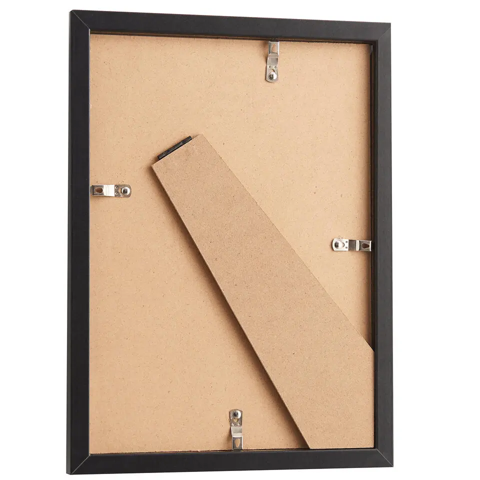 Fotokader - Fotolijst - Set van 5- 15x20cm - MDF hout- Zwart