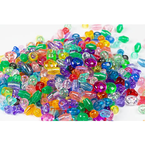 Pearl'n Fun perlemix transparent bøtte