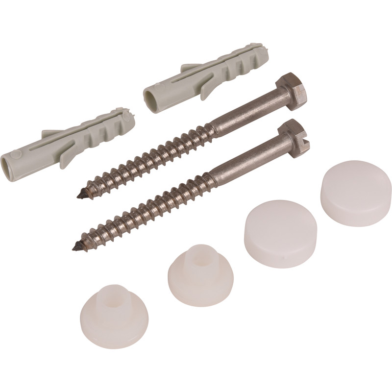 Plieger potschroeven 6-70mm wit