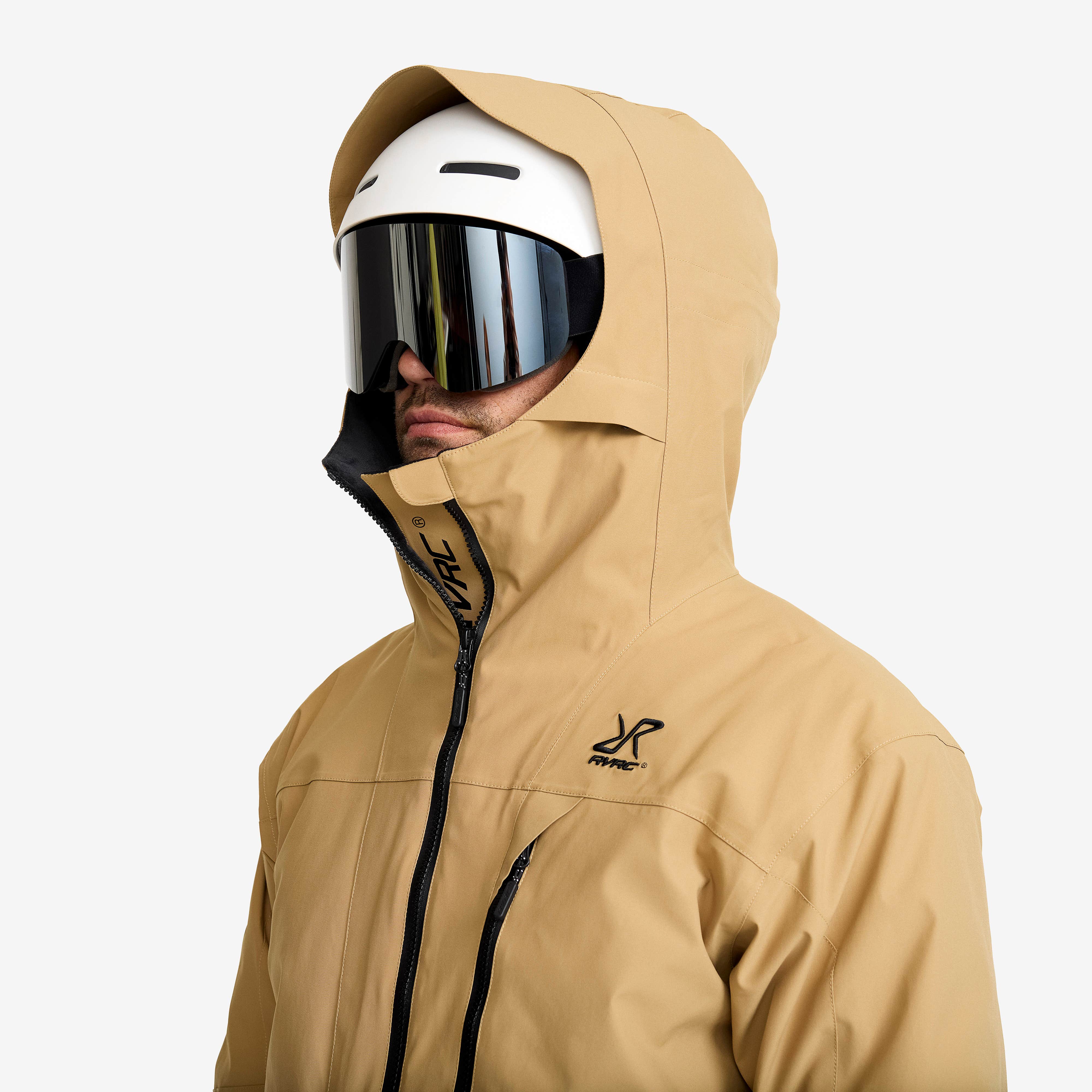 Halo 2L Insulated Ski Jacket Herre Kelp Beige
