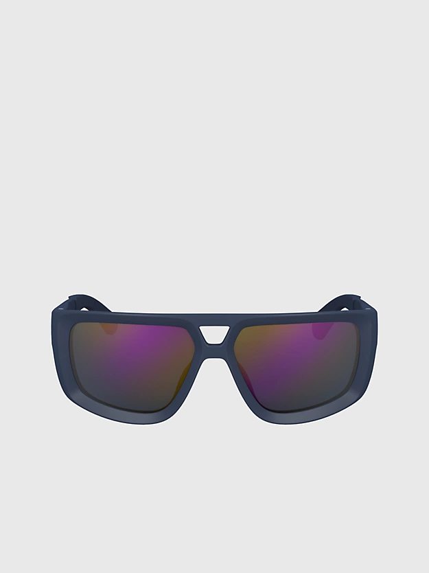Óculos de Sol Retangulares Modificados CKJ24605S