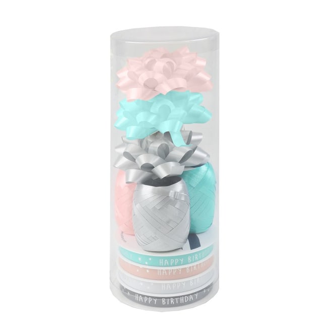 Geschenkbandset - Happy Birthday - 10-teilig